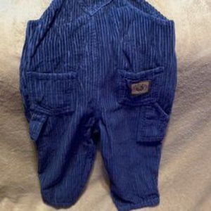 Sprocket Navy Blue Corduroy Overalls Size 3t